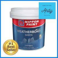 สีน้้ำทาภายนอก NIPPON PAINT WTB SHEEN BASE C 9LEX-PAINT NIPPON PAINT WTB SHEEN Base C 9L **สินค้าแนะนำ**