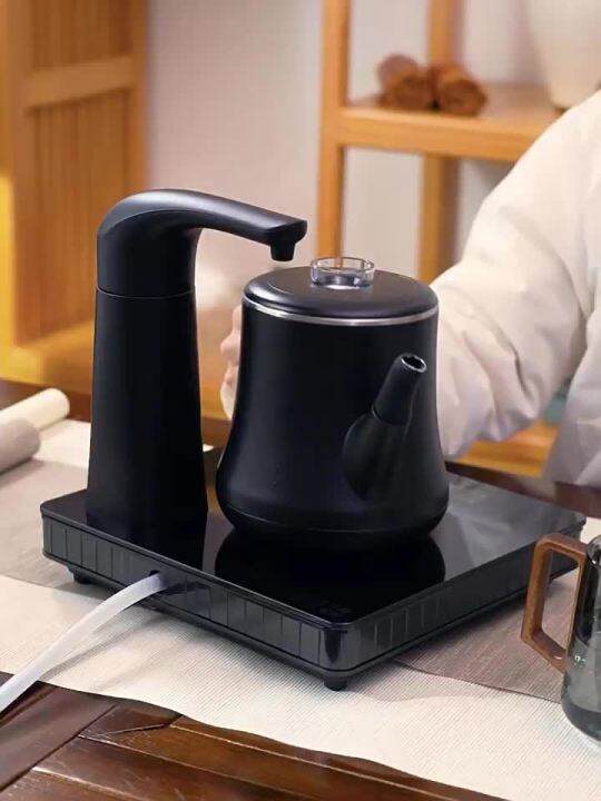 Putera Teh Automatik Penuh Air dan Elektrik Botol Air Panas Set Teh