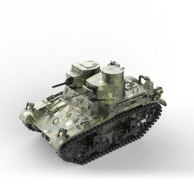 SSMODEL 72502 V1.7 172 3D พิมพ์เรซิ่น Model Kit US M2A2 Light Tank