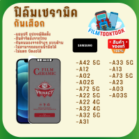 Ceramic ฟิล์มกันเสือกแบบด้าน รุ่น Samsung A33 5G / A13 / A73 5G / A23 / A03 / A03s / A42 5G / A12 / A02 / A02s / A72 5G / A22 5g/ A22 4G / A32 4G / A32 5G / A31