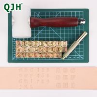 QJH 26/37 Pcs Personality Alphabet Leather Craft Complete Stamp Set