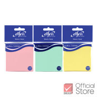 Elfen กระดาษโน๊ต กระดาษโน๊ตกาวในตัว สีพาสเทล 100 แผ่น 3x3 นิ้ว จำนวน 1 ชิ้น