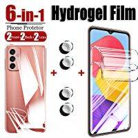 6in1 Front Back Hydrogel Film for Samsung Galaxy M13 Protective A13 A23 A73 A53 S22 Ultra Screen Protectors Camera Lens Glass