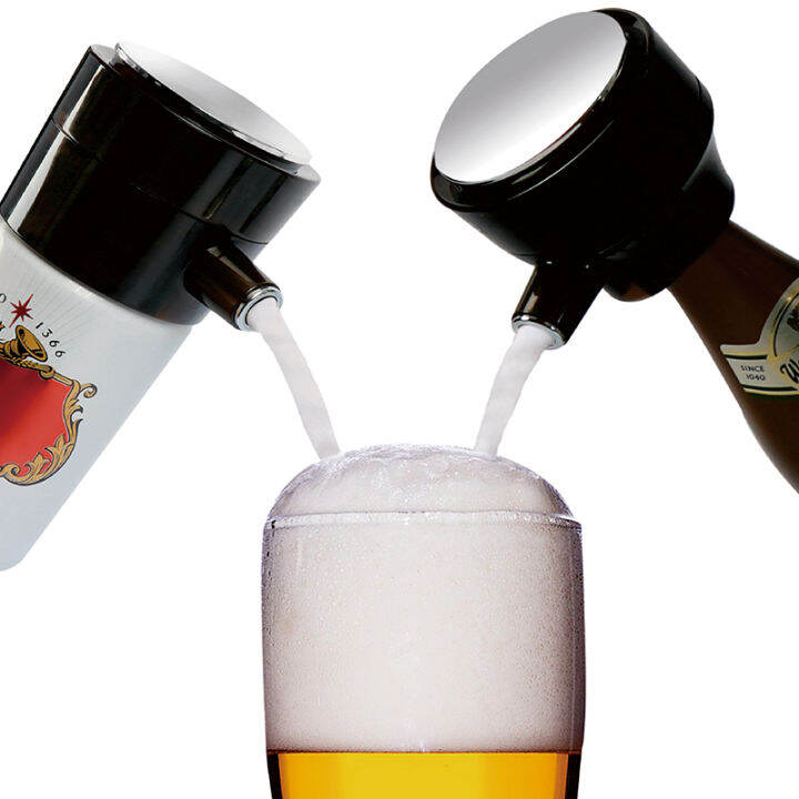 Beer Foam Machine, Foam Maker, Draught Beer Pourer, Canned and Bottled