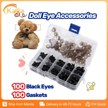 752 Safety Eyes and Noses with Washers, Colorful Plastic Safety Eyes and  Noses In Various Sizes for Dolls, Stuffed Anima