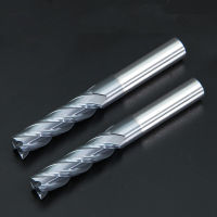 【✱2023 HOT✱】 chenguang Endmills Hrc50ทังสเตนคาร์ไบด์อัลลอย4ขลุ่ยหัวสว่านตัวเหล็กเจาะ4Mm 5Mm 6Mm 8Mm 10Mm 12Mm อุปกรณ์เจาะตัดโลหะ