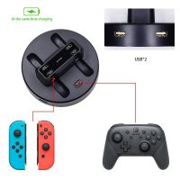 Charging Dock For Nintend Switch Controller LED Charger For Nintendo Switch Gamepad Charge Stand For Joy-con Pro NS Switch 5 in1