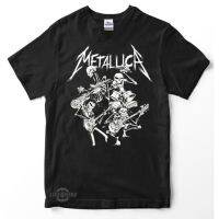 เสื้อยืดพรีเมี่ยมเสื้อยืด พรีเมี่ยม ลาย metallica LIVE WIRE