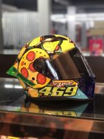 หมวกกันน็อค/RIDER Full Face NRX EVO #8 Pizza สีแดง (Glossy)