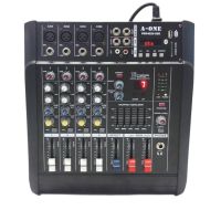 PMX-402D-USB 4 Channels power mixer 4ch A-ONE เพาเวอร์มิกเซอร์ 500W มี Bluetooth เครื่องผสมสัญญาณ จัดส่งฟรี เก็บเงินปลายทางได้ สินค้าคุณภาพ พร้อมส่ง