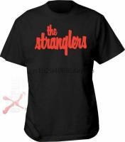 {High-end clothing} Stranglers เสื้อยืดสีดำดีไซน์พังก์ร็อค