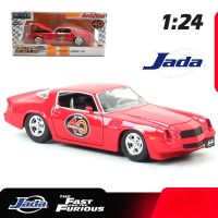 Jada 1:24 1979 Chevrolet Camaro รถของเล่นหุ่นอัลลอยโลหะรถ Diecast Z28สำหรับ J68เก็บของขวัญสำหรับเด็ก