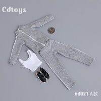 Spot Cdtoys Cd021 1/6 Soldier Clothes Lan Tbl Rubber-Coated Womens Naked Baby Sportswear Suit