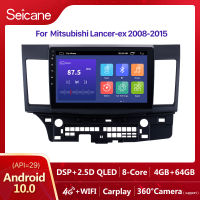 Seicane 10.1นิ้วAndroid 10.0 Car Playerสำหรับ2008 2009 2010 2011 2012 2013 2014 2015 Mitsubishi Lancer Exหน้าจอสัมผัสHDวิทยุนำทางGPS