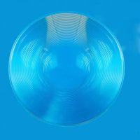 “：{”： Diameter 150MM Round PMMA Fresnel Optical Concentric Fine Threaded Lens Focal Length LED Lighting Transparent Lenses