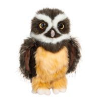 ตุ๊กตานิ่ม Douglas  ตุ๊กตานกฮูก ฮู้ท Hoot DLux Spectacled Owl ขนาด 11 นิ้วแบรนด์ดังจากอเมริกา มี มอก. มาตรฐานความปลอดภัย