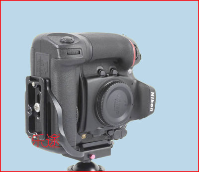 ที่วางจำหน่ายด่วนในแนวตั้ง L แผ่นที่วางยึดมือจับสำหรับกล้อง Nikon D810 Arca-Swiss มาตรฐาน RRS เข้ากันได้