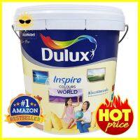 สีน้ำทาภายใน DULUX INSPIRE BASE B กึ่งเงา 9 ลิตรWATER-BASED INTERIOR PAINT DULUX INSPIRE BASE B SEMI-GLOSS 9L **ด่วน ของมีจำนวนจำกัด**