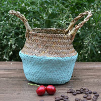 New arrival Random Seagrass Rattan Woven Laundry toy Storage Basket Wicker Hanging for home use