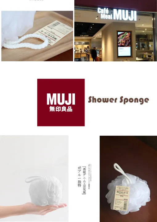 Home Ideas Muji Shower Sponge 150g Biggest Size (G18) Lazada