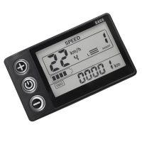 Controller Panel Dashboard Dashboard Controller Plastic Dashboard Controller 24V 36V 48V 60V S866 Waterproof 6PIN Electric Bike LCD Display for Electric E-Bike Scooter