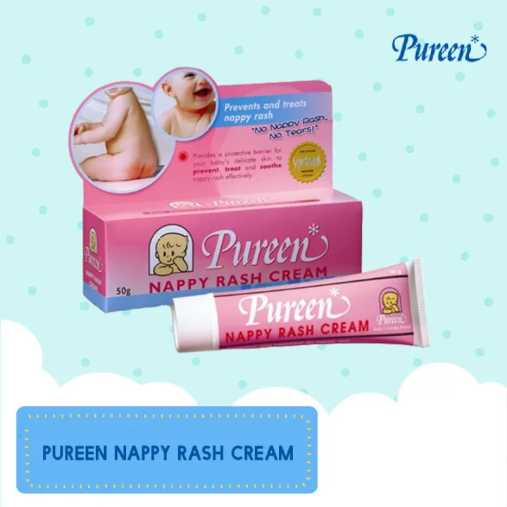 Pureen Nappy Rash Cream Treatment and Prevention Rashes