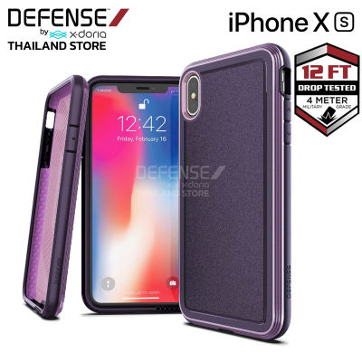 X-Doria Defense Ultra เคสกันกระแทก ระดับ 4 เมตร เคสไอโฟน X เคส iPhone Xs เคสมือถือไอโฟน X เคสโทรศัพท์ iphone Xs สำหรับ iPhone X/Xs