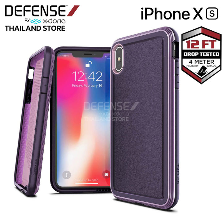 x-doria-defense-ultra-เคสกันกระแทก-ระดับ-4-เมตร-เคสไอโฟน-x-เคส-iphone-xs-เคสมือถือไอโฟน-x-เคสโทรศัพท์-iphone-xs-สำหรับ-iphone-x-xs