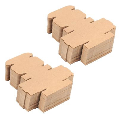 100Pcs Kraft Paper Box Nice Kraft Box Packaging Box Small Size