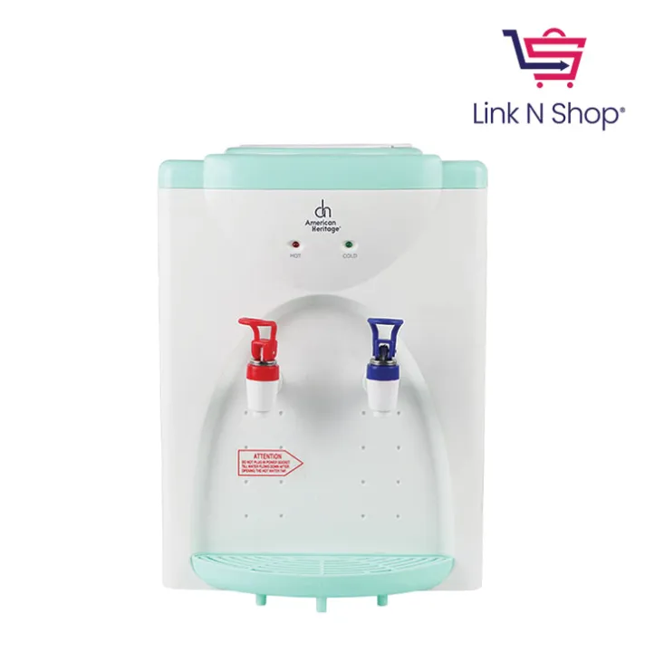 American Heritage Table Top Hot and Cold Water Dispenser AHWD6162