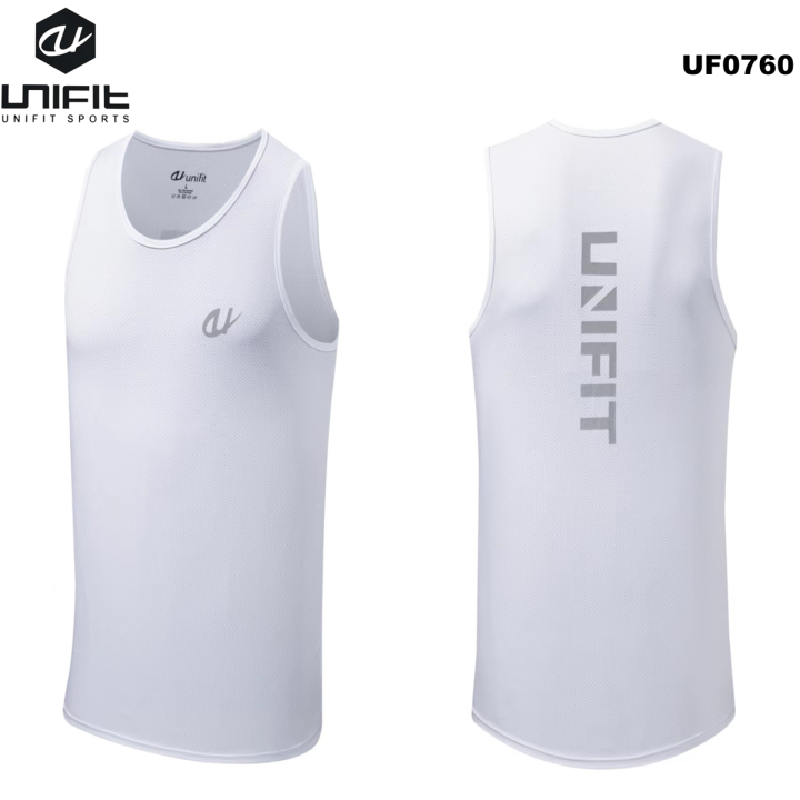 UNIFIT Men's Dri-Fit Jersey Sando Sports Training Jogging Fitness