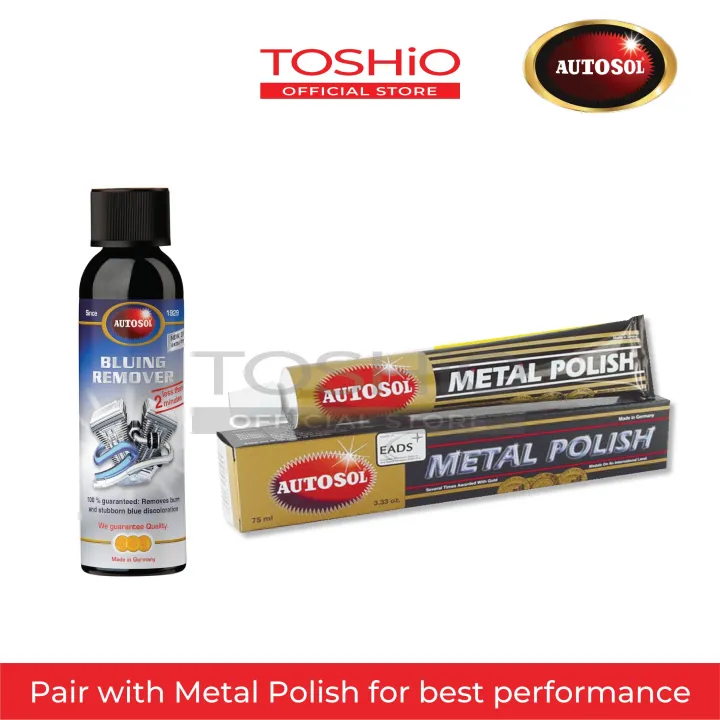 AUTOSOL Bluing Remover 150ml Stainless Steel Exhaust Pipe/Paip Ekzos