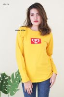 เสื้อยืดแขนยาวปัก CPS