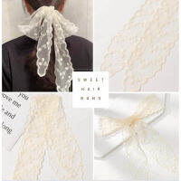 ?Bow hair tie?ส่งจากไทย โบว์รัดผม อันใหญ่ ยางรัดผม ริบบิ้น H1