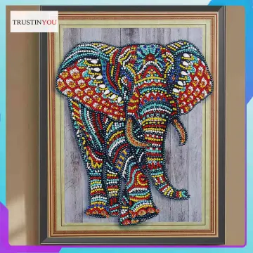 Shop Elephant Diamond Painting Kit with great discounts and prices online -  Dec 2023