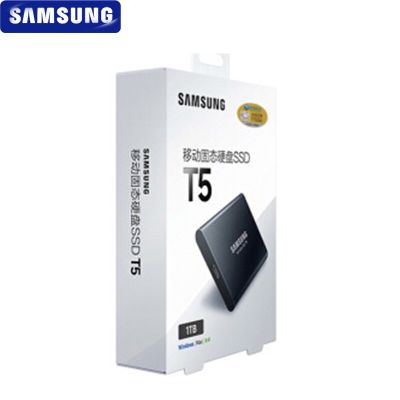 100% Original Samsung T5แบบพกพา SSD 500GB 1TB 2TB USB3.1ไดรฟ์ Solid State ภายนอก USB 3.1 Gen2สำหรับ PC