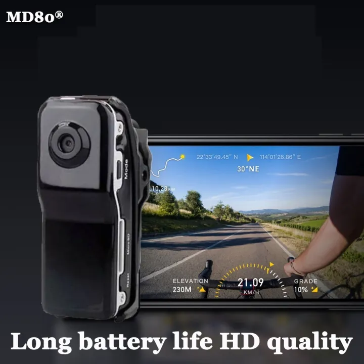 spy camera connect to phone mini camera 【In stock】MD80 Mini camera ...