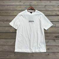 **พร้อมส่ง M สีขาว** เสื้อยืด Zegna USETHEEXISTING™ SHORT-SLEEVE T-SHIRT สินค้าใหม่ ของแท้