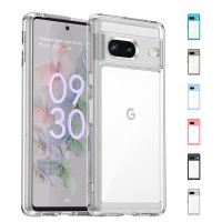 For Google Pixel 7 Case Cover Google Pixel 7 Capas Shockproof Bumper Clear Transparent Multicolour For Fundas Google Pixel 7 Pro