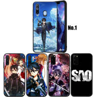 WA79 Sword Art Online Cartoon อ่อนนุ่ม Fashion ซิลิโคน Trend Phone เคสโทรศัพท์ ปก หรับ Samsung Galaxy Note 10 9 8 S7 S8 S9 S10 S10e Plus Lite