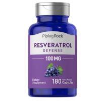 Resveratrol 100 mg, 180 Quick Release Capsules