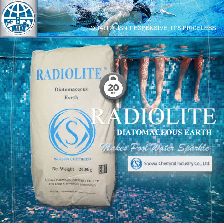 Radiolite D.E. Filter Powder for Swimming Pool (44 lbs) Lazada PH