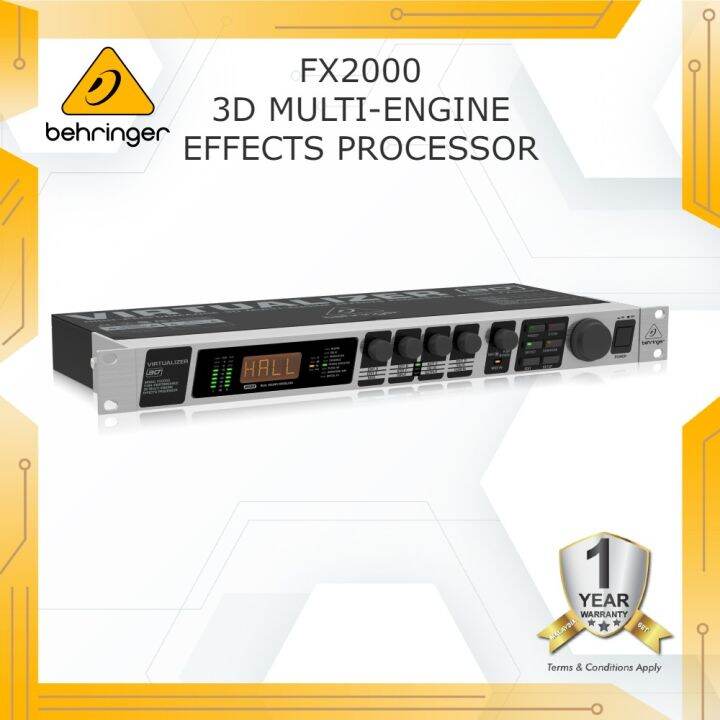 [100 AUTHENTIC] BEHRINGER Virtualizer 3D FX2000 MultiEffects