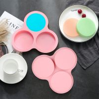 OKDEALS01 Round Silicone Baking Moulds DIY Kitchen Candy Cake Decorating Tools Cake Molds Bakeware Fondant