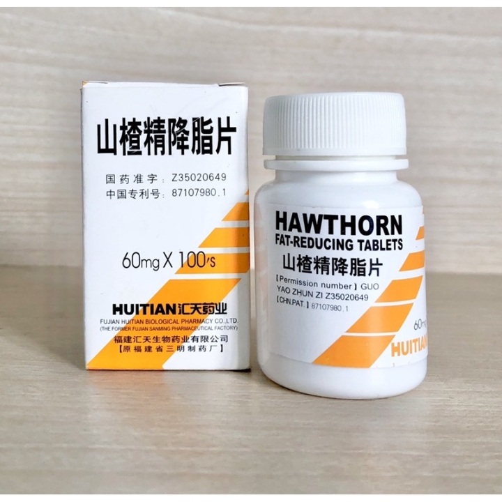 Hawthorn Tablets Pampapayat sa buong Katawan Slimming Weight Loss