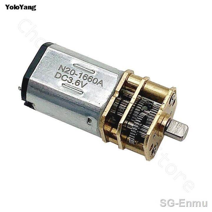 yf-3-6v-metal-motor-230rpm-slow-speed-gearbox-reducer-n20-electric-for-screwdriver