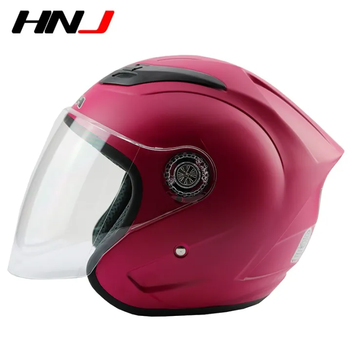 HNJ A4003C Motor Helmet Motorcycle half face helmet Clear Visor with