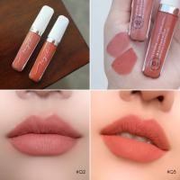 SET GLOSS Q2+Q3 (เซ็ตคู่ 2 ชิ้น) กลอสเนื้อแมท สีสันสวยงาม เนื้อสัมผัสนุ่ม เนียนละเอียด เกลี่ยง่าย เม็ดสีชัดเจน ติดทนนาน กันน้ำ ไม่ติดแมส