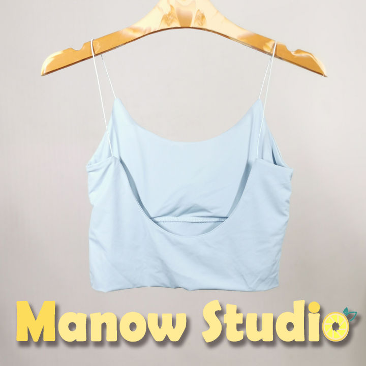 บราสายเดี่ยว-เสื้อกล้าม-สายเดี่ยว-บราสายเดี่ยวแบบสวม-1127-manow-studio