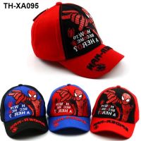 G026 new boy outdoor baseball cap yiwu cartoon spider-man sunshade children hat